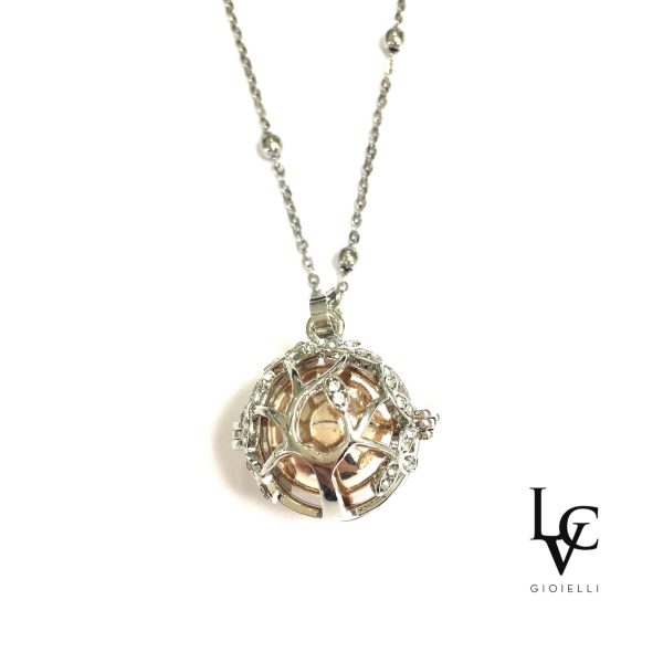 Collana chiama angeli albero della vita con pietre