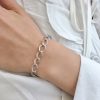 Bracciale oro bianco grumetta - immagine 2
