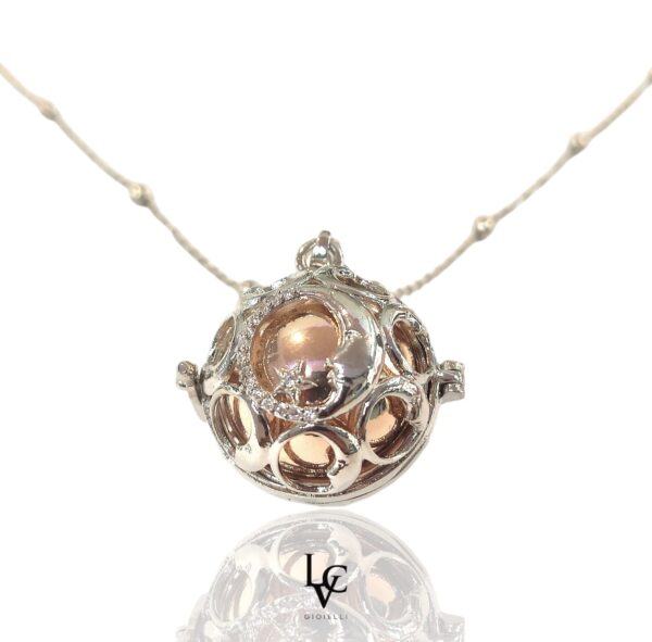 Collana chiama angeli Star e Moon