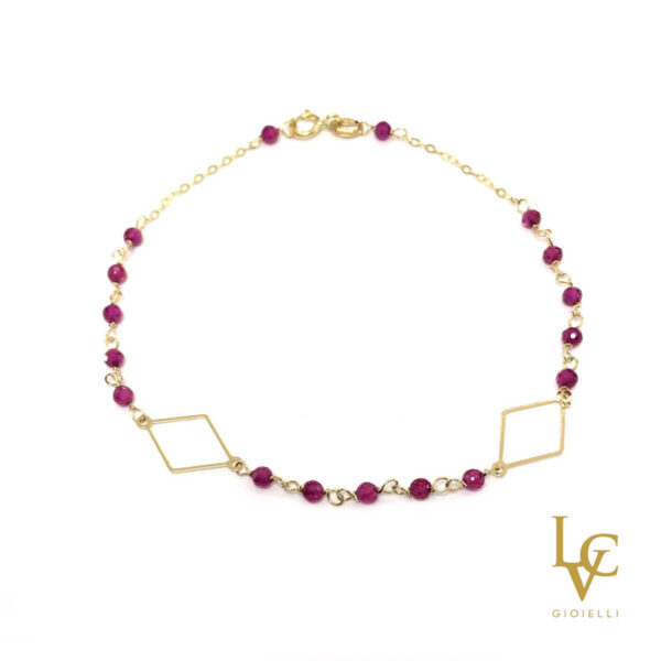 Bracciale Red Rhombus