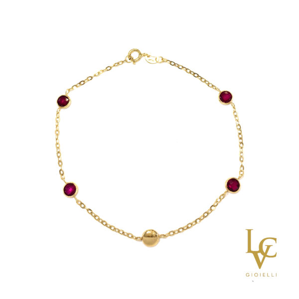 Bracciale Red Stones