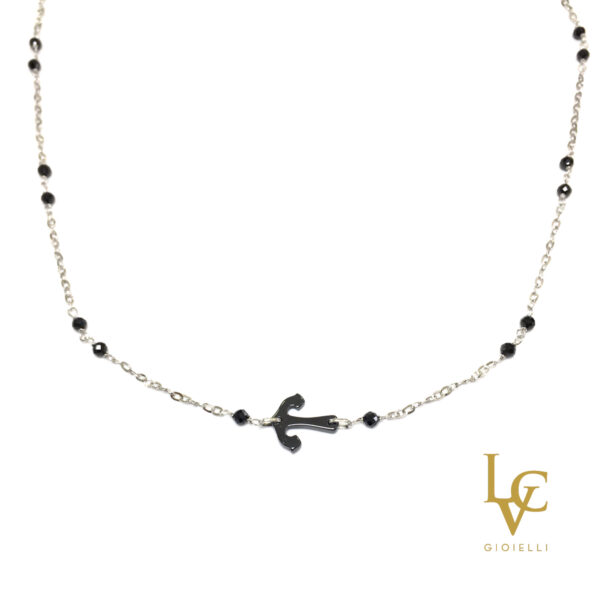 Collana Black Anchor