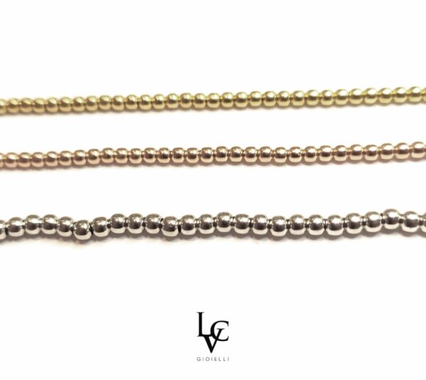 Bracciale Sfere Piccole Argento 925