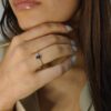 Anello Zaffiro Deep Blue - immagine 2