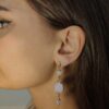 Orecchini pendenti Rose Gold Plated - immagine 2