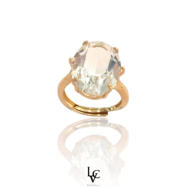Anello round white