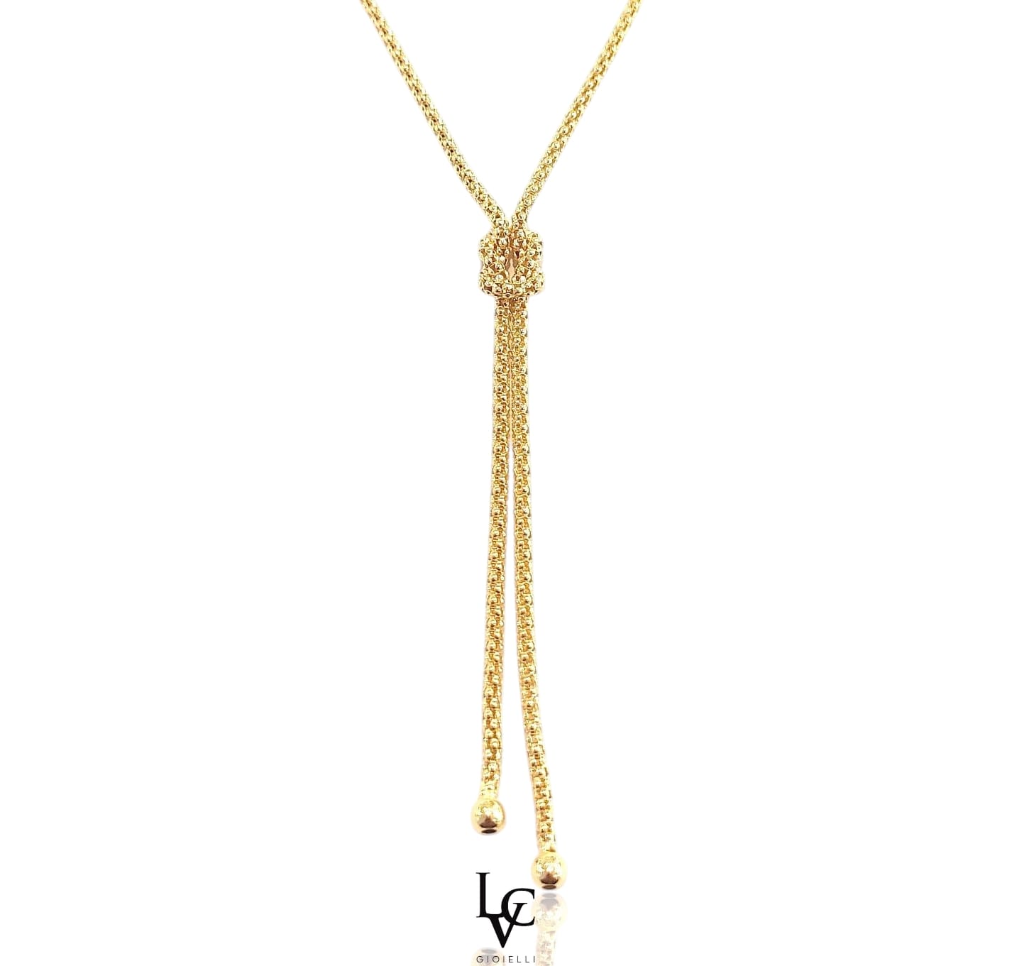 Collana con nodo a y