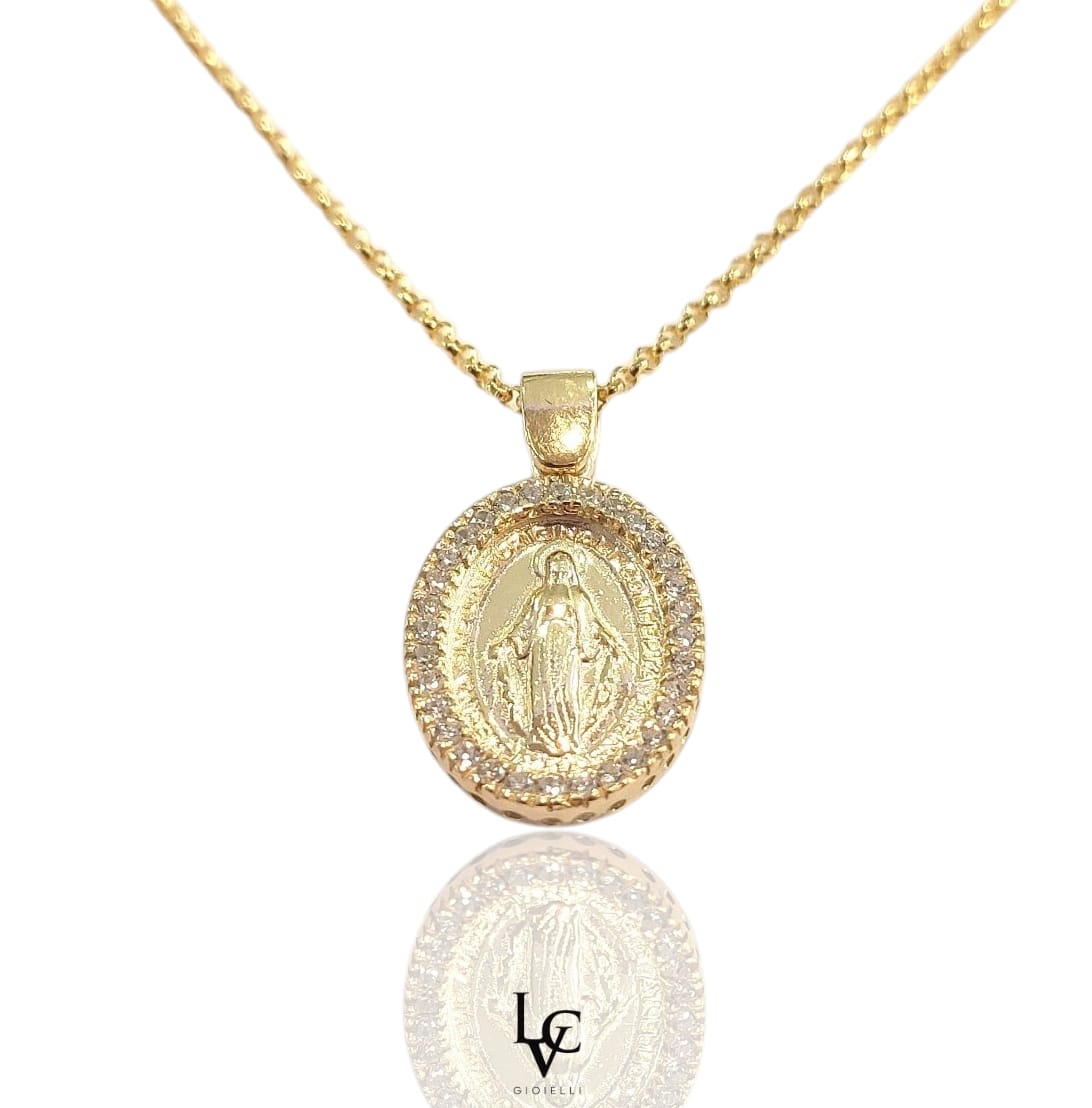Pendente sacro con madonnina