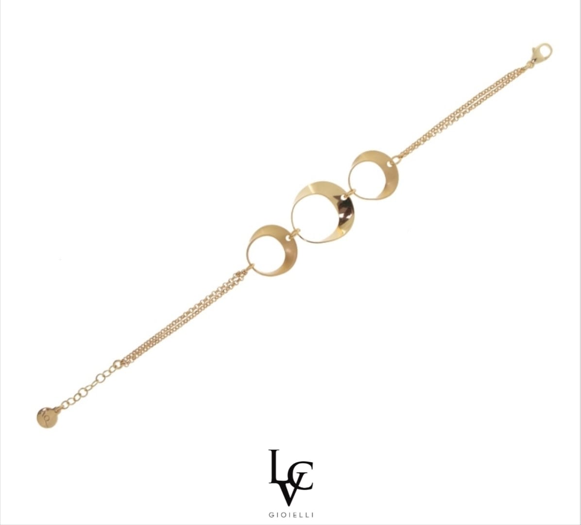 Bracciale lune gold