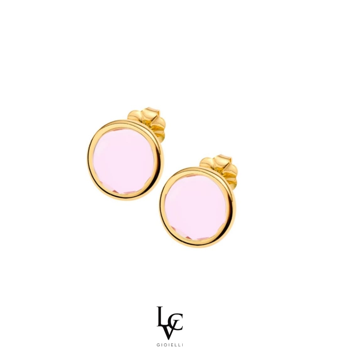 Orecchini coriandoli pink
