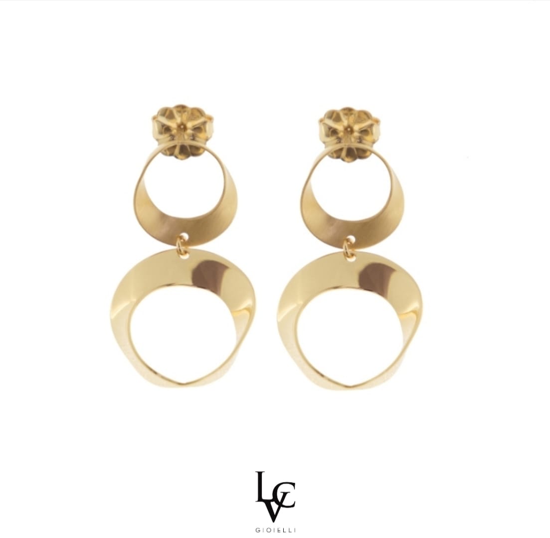 Orecchini lune gold