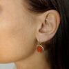 Orecchini round orange - immagine 2
